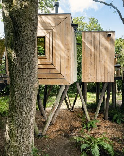 Pinwheel Treehouse at Mallinson's Woodland Retreat