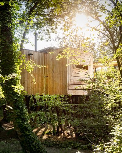 Pinwheel Treehouse at Mallinson's Woodland Retreat