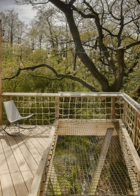 Dazzle Treehouse at Mallinson's Woodland Retreat