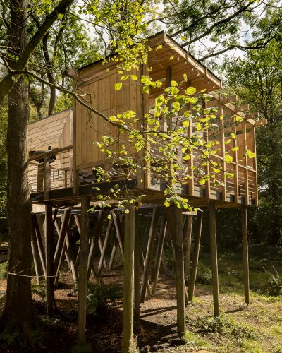 Pinwheel Treehouse at Mallinson's Woodland Retreat