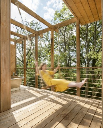 Pinwheel Treehouse at Mallinson's Woodland Retreat