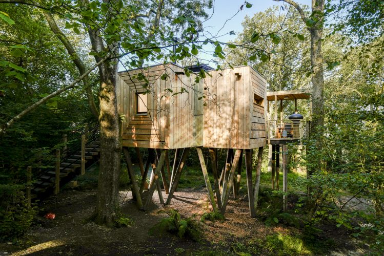 Pinwheel Treehouse at Mallinson's Woodland Retreat